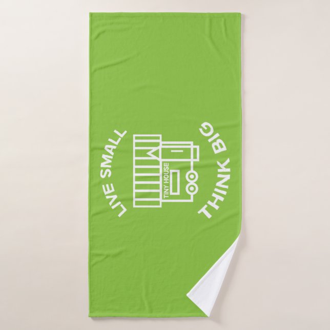 The Tiny House Movement - Tiny Houses - Tiny Home  Bath Towel (Bath Towel)