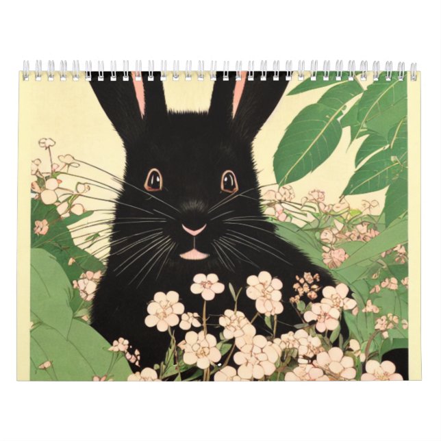 The Tiny Loveable Bunny Mini Lop Rabbit Calendar  (Cover)