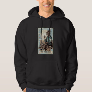 The Tired Mum Tarot Card Skeleton Skull Coffee Mot Hoodie