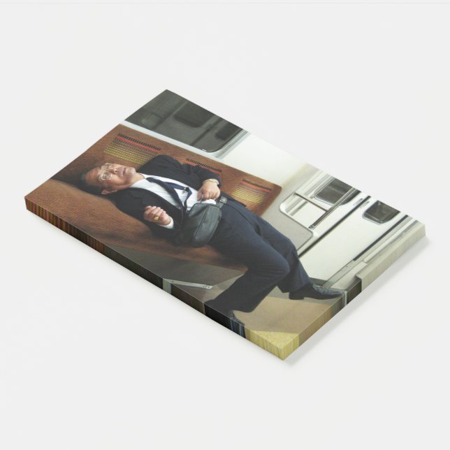 The Tired Salaryman Post-it Notes (Angled)