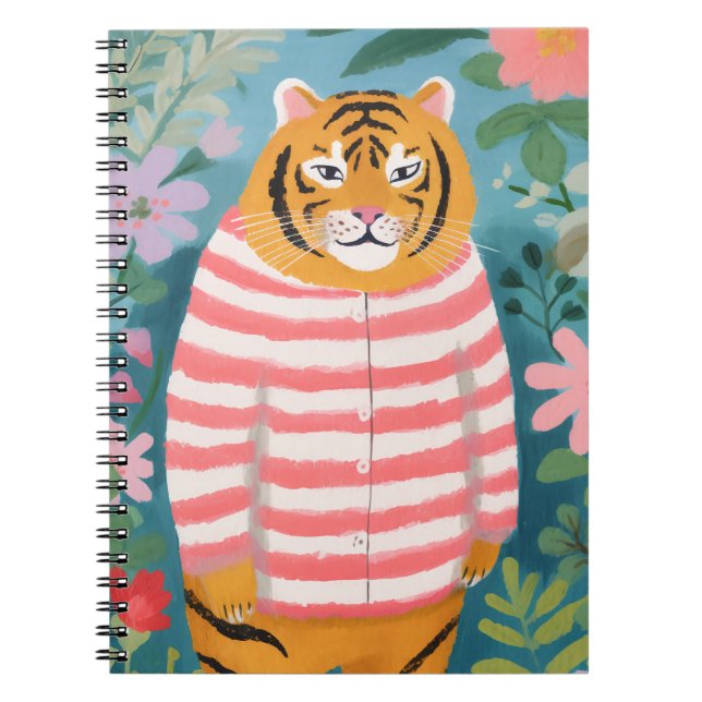 The Tired Tiger Notebook (Front)