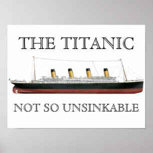 The Titanic Semi-Gloss Poster
