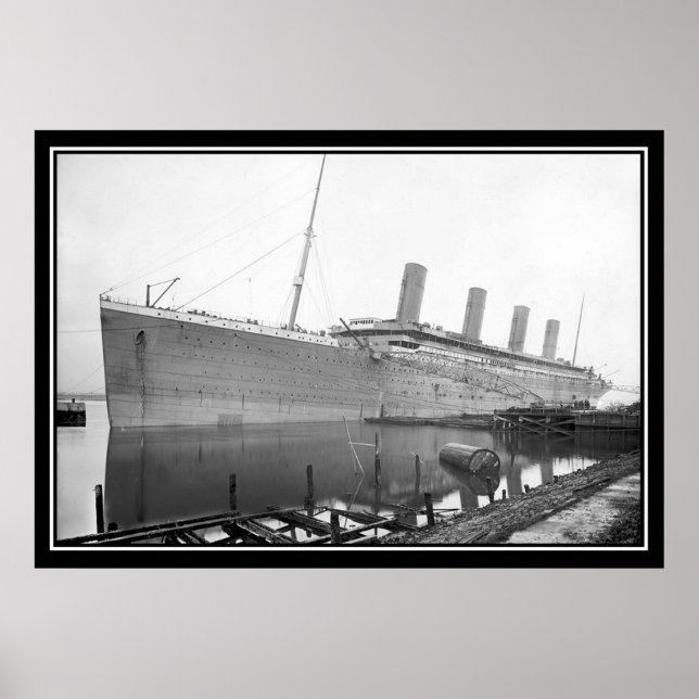 The Titanic Unpainted Photo Poster titanic Series (Front)