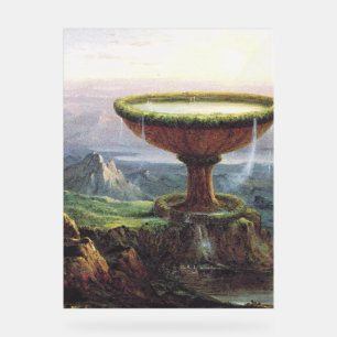 The Titan's Goblet by Thomas Cole Acrylic Sign