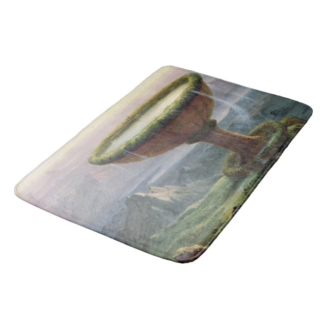 The Titan's Goblet - Thomas Cole Bath Mat (Angled)
