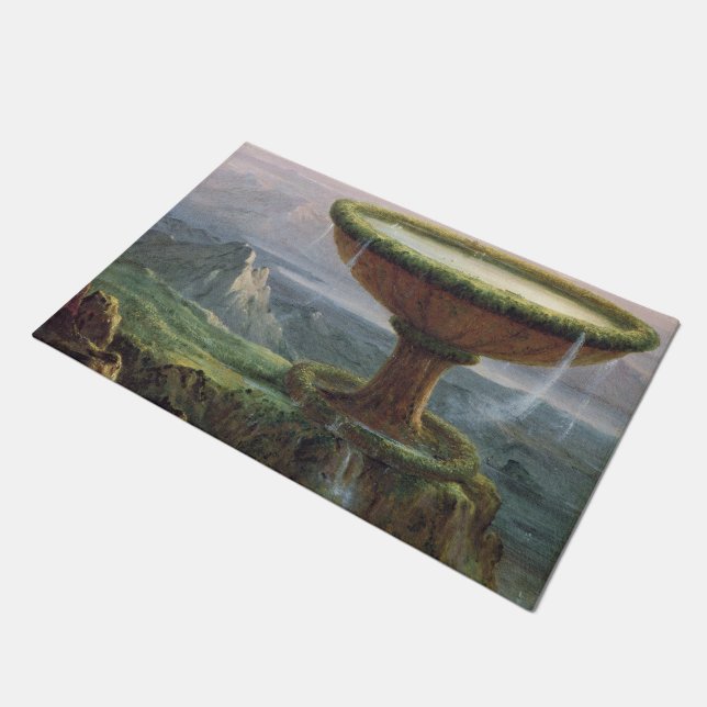 The Titan's Goblet - Thomas Cole Doormat (Angled)