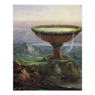 The Titan's Goblet - Thomas Cole Poster