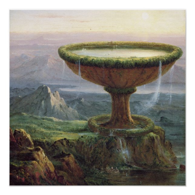 The Titan's Goblet - Thomas Cole Poster (Front)