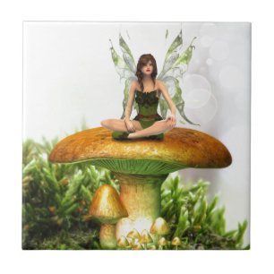 The Toadstool Fairy Tile