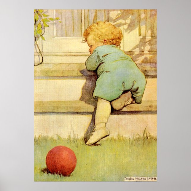 The Toddling Baby Boy Poster (Front)