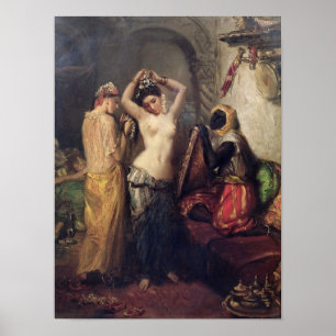 The Toilet in the Seraglio Poster