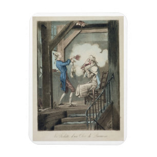 The Toilet of an Attorney's Clerk, engraved by Phi Magnet
