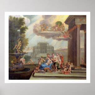 The Toilet of Venus, 18th century Poster