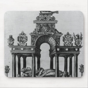 The Tomb of Elizabeth I, 1620 Mouse Pad