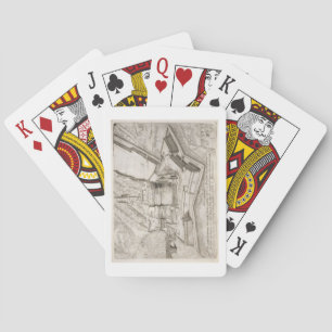 The Tomb of Hadrian, from 'Cosmo Medici Duci flore Playing Cards