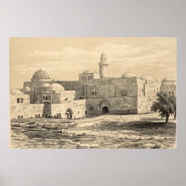 The Tomb of King David In Jerusalem Poster (Front)