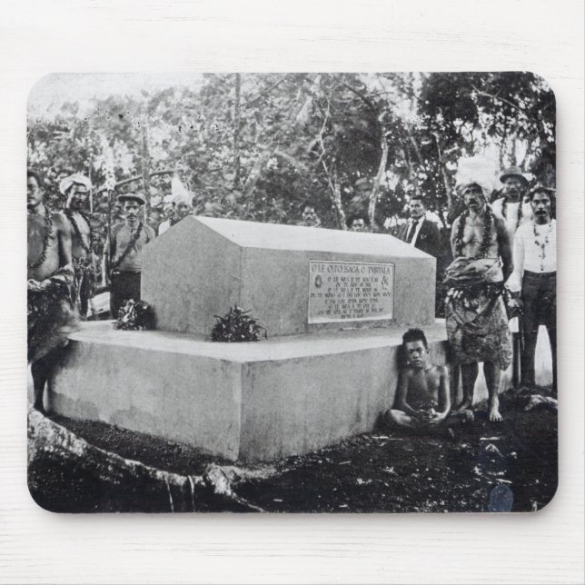 The Tomb of Tusitala Mouse Pad (Front)
