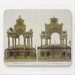 The Tombs of Queen Elizabeth I and Mary Queen of S Mouse Pad