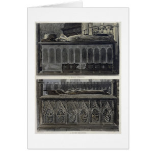 The Tombs of Queen Philippa and Queen Eleanor, pla