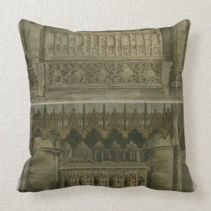 The Tombs of Richard the Second and Edward the Thi Cushion