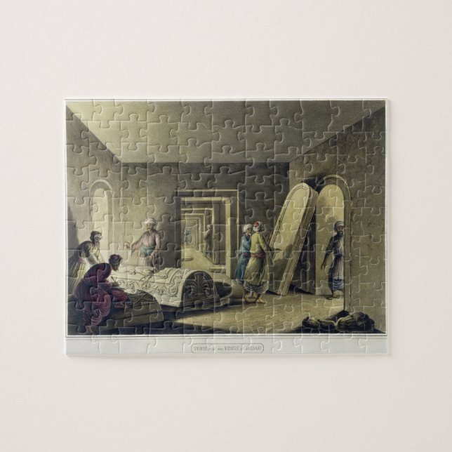 The Tombs of the Kings of Judah, Jerusalem, pub. b Jigsaw Puzzle (Horizontal)