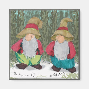 "The Tomten" Christmas Magnet