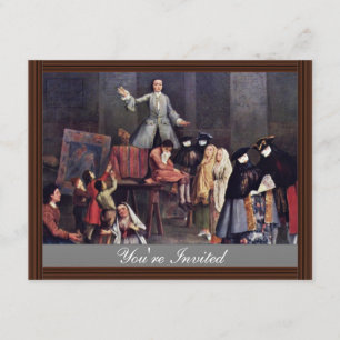 The Tooth-Puller By Longhi Pietro (Best Quality) Invitation