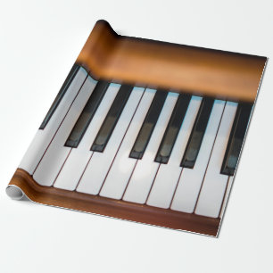 The top view of vintage key piano. abstract, antiq wrapping paper