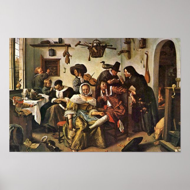 The Topsy-Turvy World By Steen Jan (Best Quality) Poster (Front)