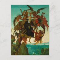 The Torment of Saint Anthony by Michelangelo 1487