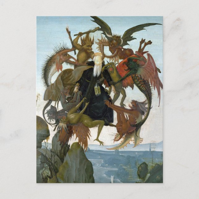 The Torment of Saint Anthony Postcard (Front)