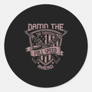The Torpedoes Full Speed Ahead-2 Classic Round Sticker