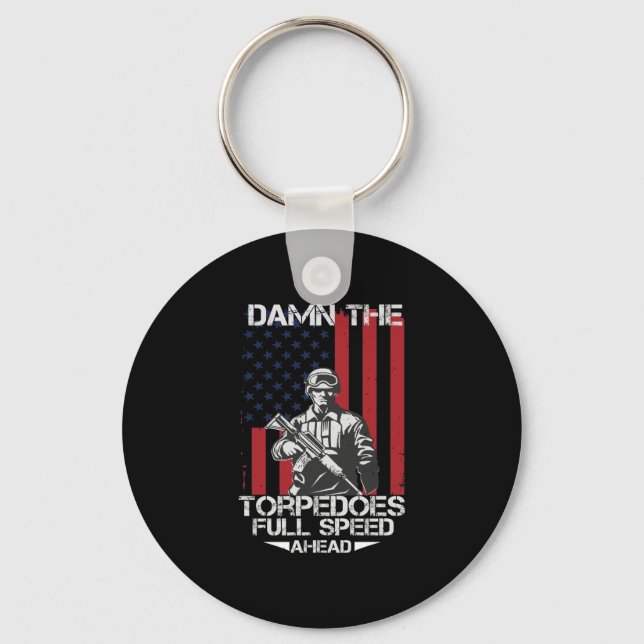 The Torpedoes Full Speed Ahead Key Ring (Front)