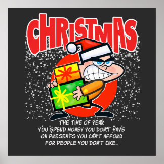 The tote bag for people who don't like Christmas Poster