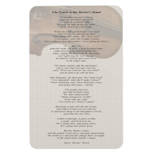 The Touch of the Master's Hand Magnet