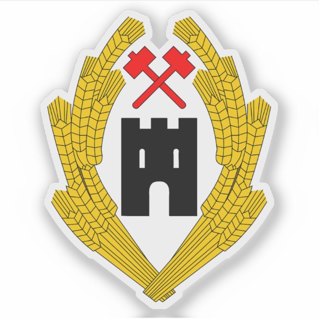 The tower emblem (first proposal in 1918), Austria (Front)