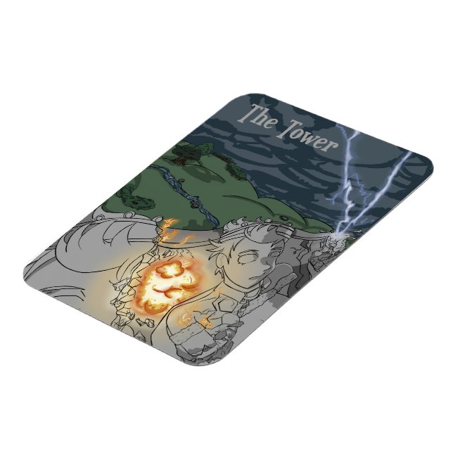 The Tower Magnet (Left Side)