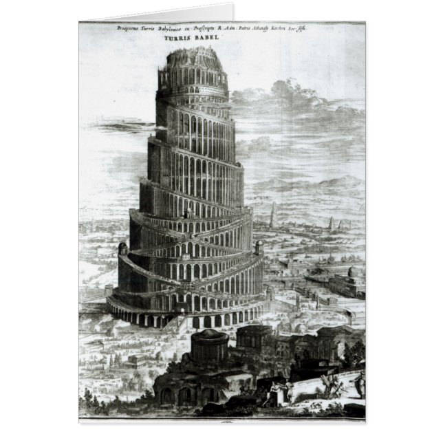 The Tower of Babel, 1679 (Front)