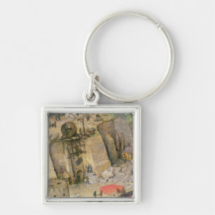 The Tower of Babel Key Ring