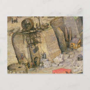 The Tower of Babel Postcard