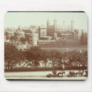 The Tower of London (sepia photo) Mouse Pad
