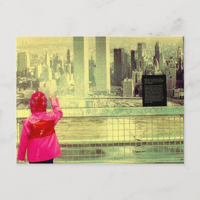 The Towers and a Child Postcard (Front)