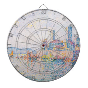 The Towers of Antibes (by Paul Signac) Dartboard