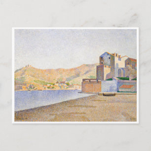The Town Beach, Collioure, Opus 165 (1887) Postcard