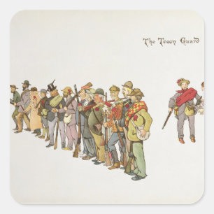 The Town Guard from The Leaguer of Ladysmith Square Sticker