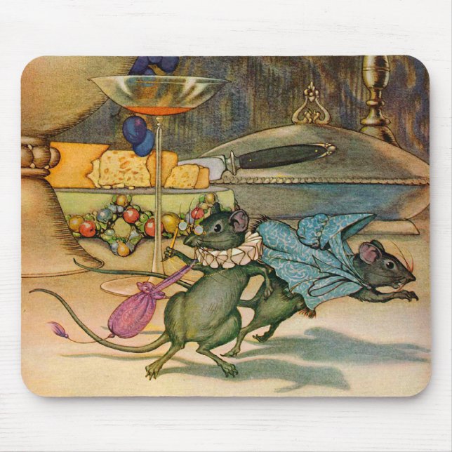 The Town Mouse and The Country Mouse Pad (Front)