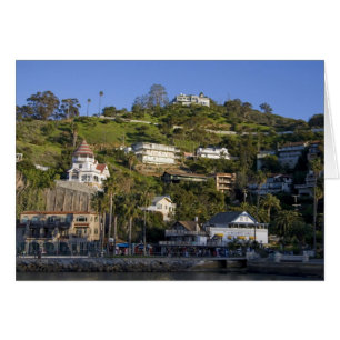 The town of Avalon on Catalina Island,
