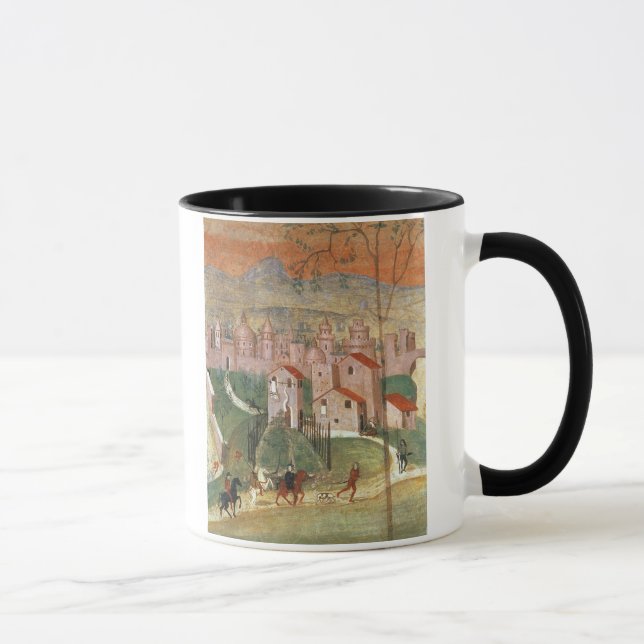 The Town of Prato (fresco) Mug (Right)