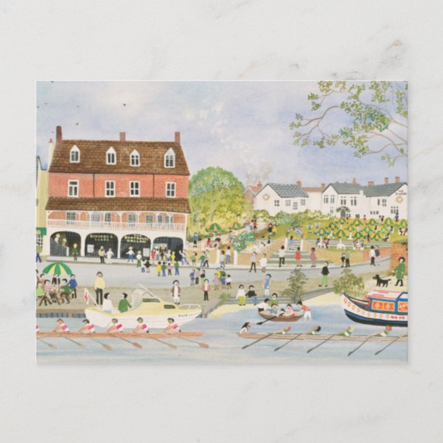 The Towpath Walton-on-Thames Postcard (Front)