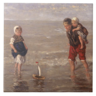 The Toy Boat Ceramic Tile